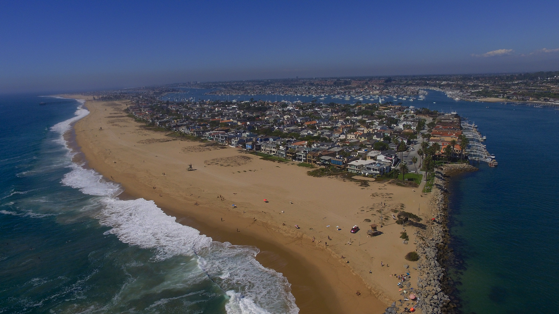 Aerial View Newport Beach Kent Martin Properties